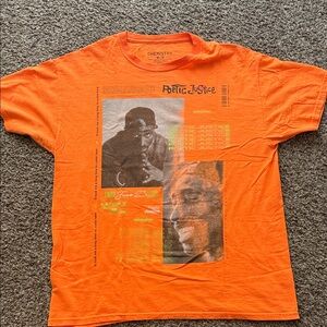 Chemistry Bright Orange Graphic Tee